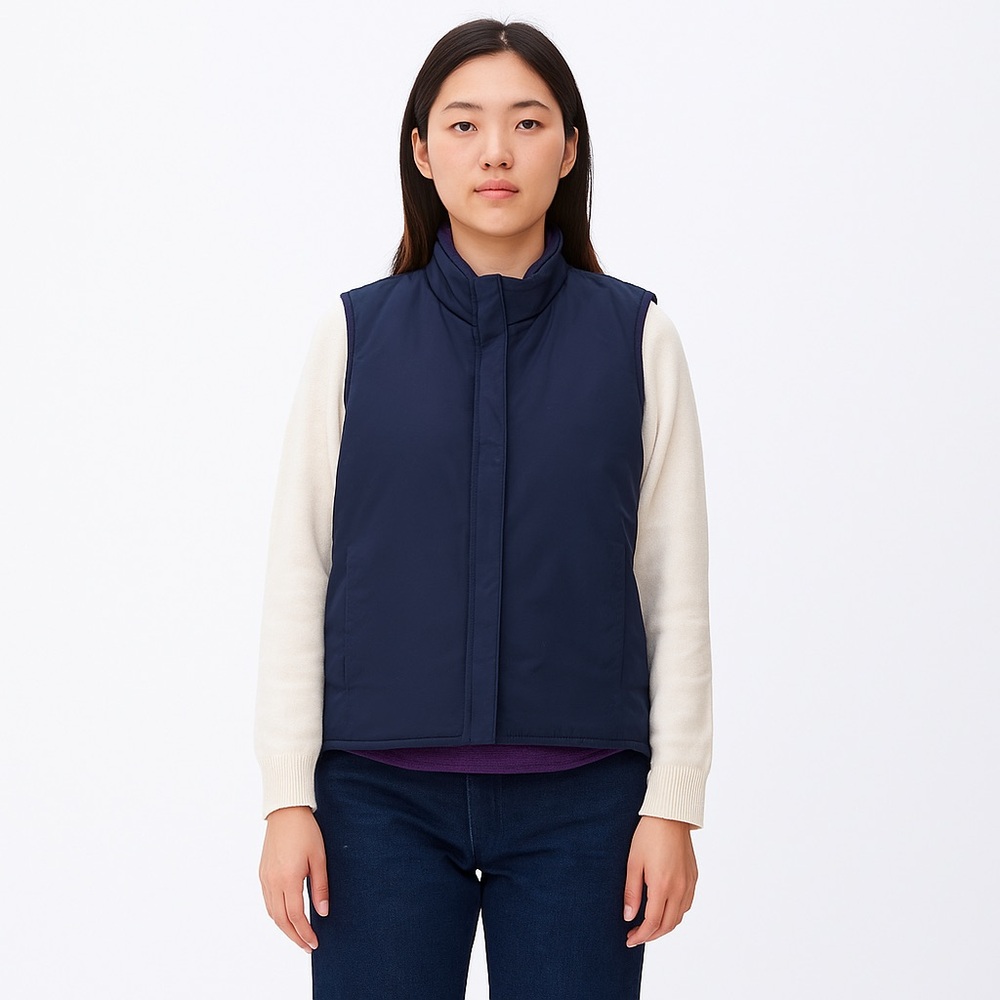 Marks & Spencer reversible puffer vest